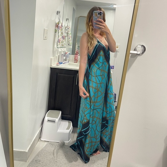 Michael Kors satin style dress size m/l - Picture 9 of 12